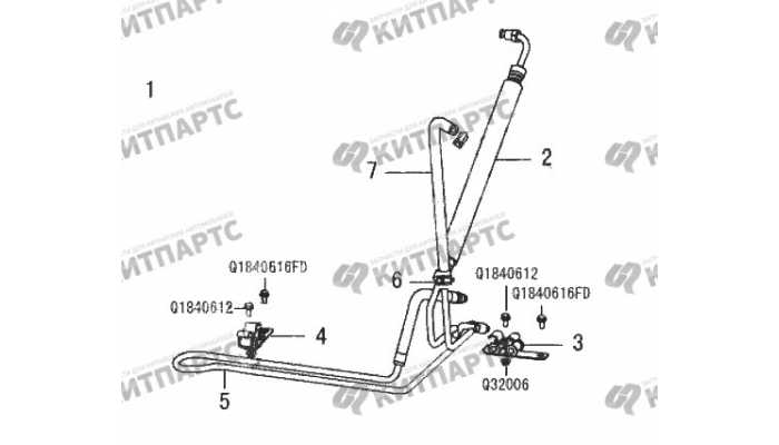 Шланг ГУР Great Wall Wingle 3